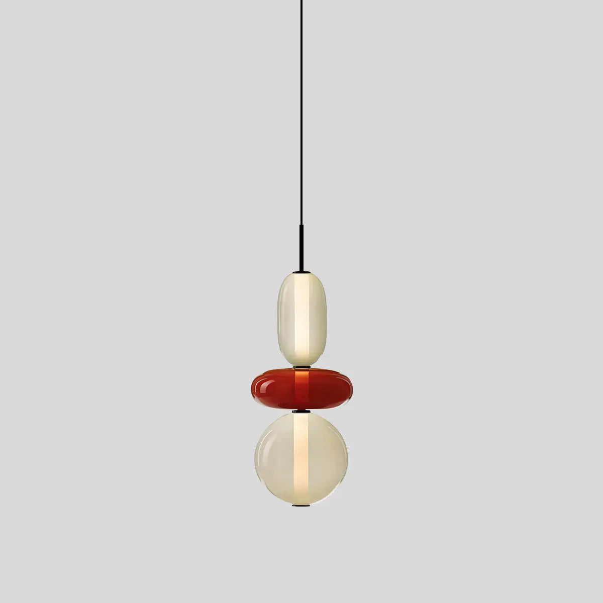 Feyran Candied Glass Pendant Light for Bedroom