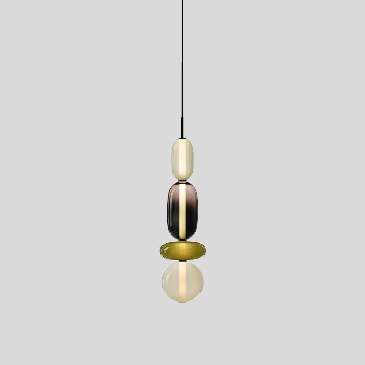 Feyran Candied Glass Pendant Light for Bedroom