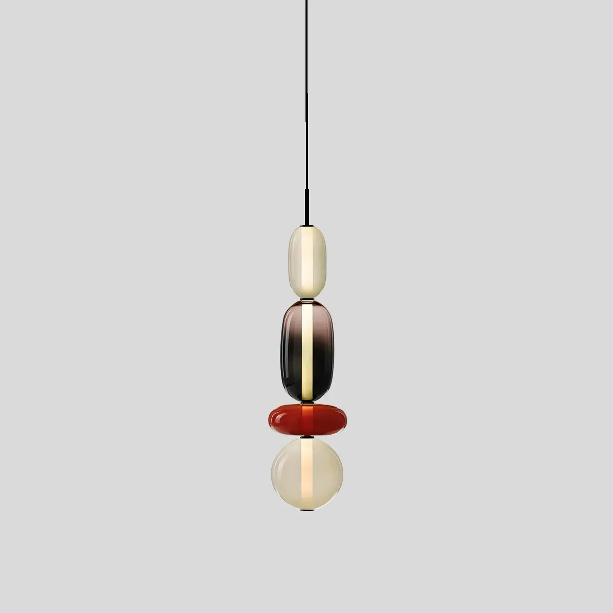 Feyran Candied Glass Pendant Light for Bedroom