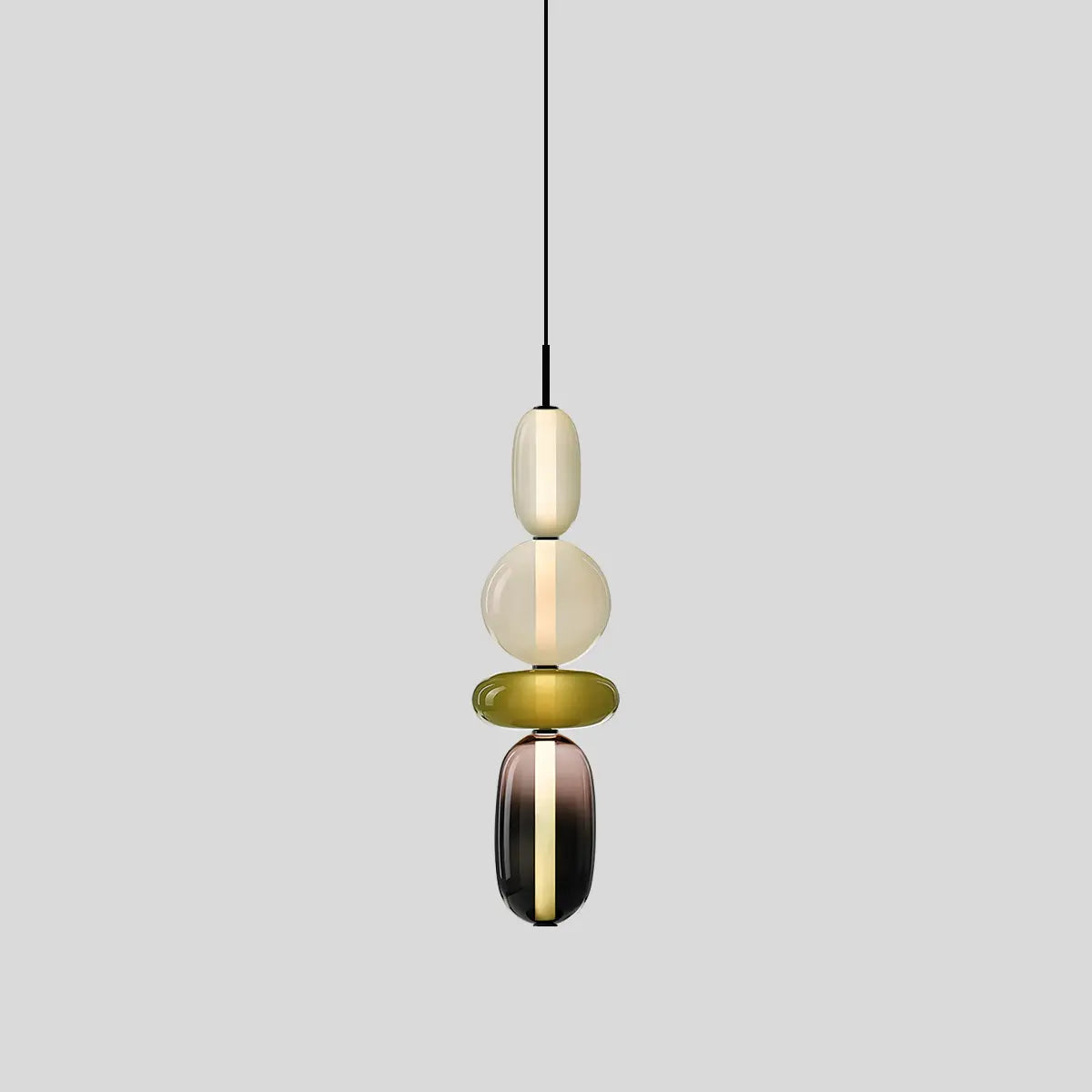 Feyran Candied Glass Pendant Light for Bedroom