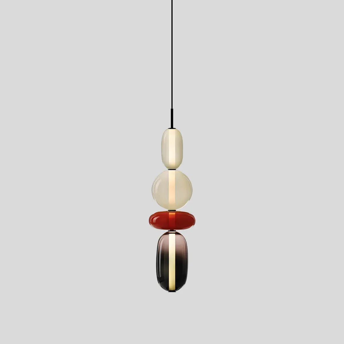 Feyran Candied Glass Pendant Light for Bedroom