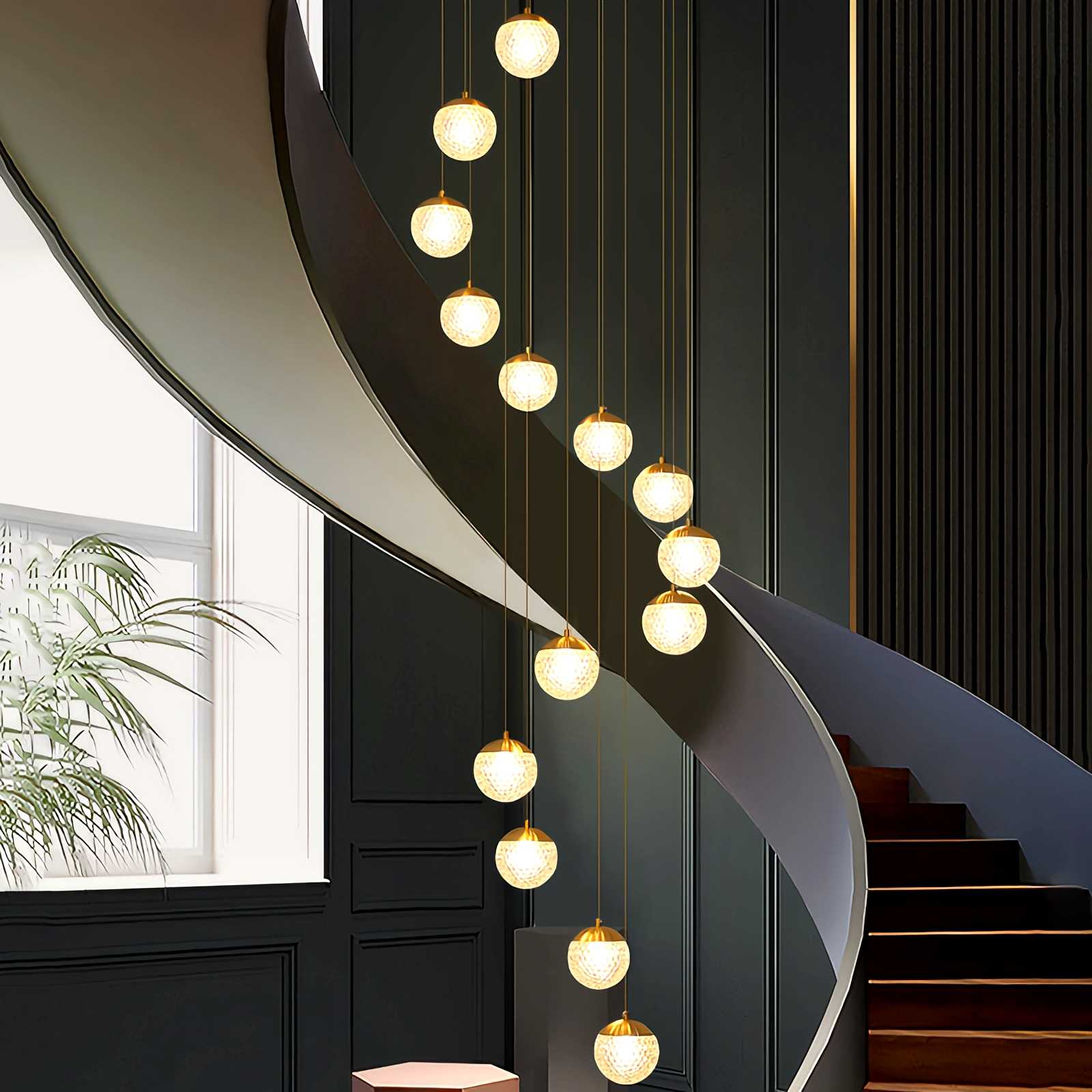 Feyran Modern Art Deco Multi Pendant Light