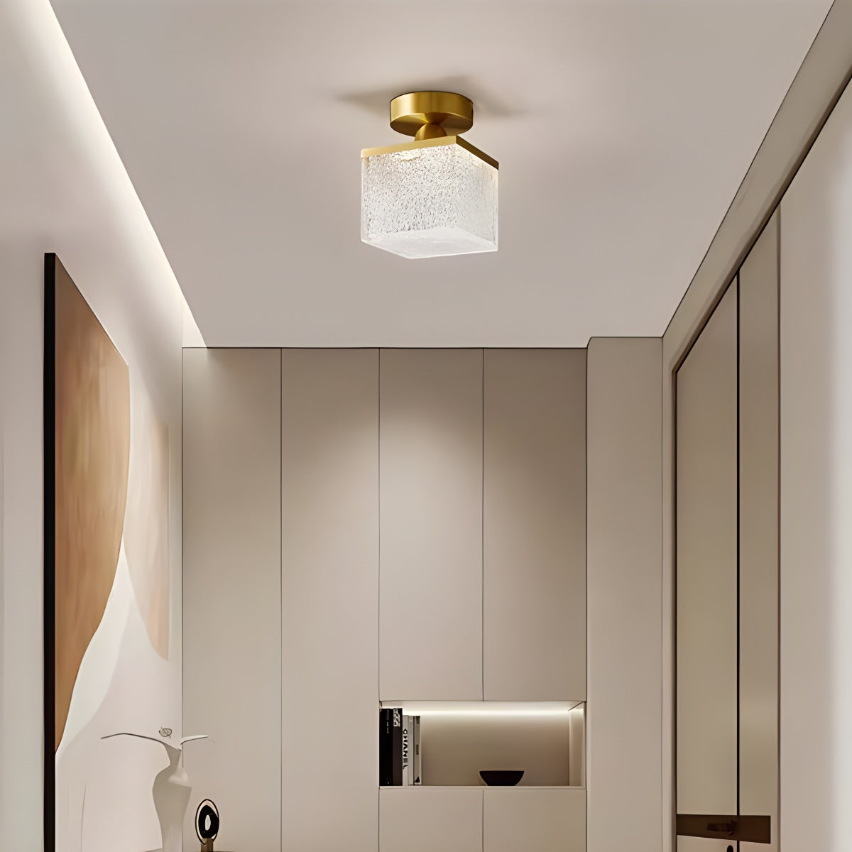Feyran Modern Cup Crystal Ceiling Lamp