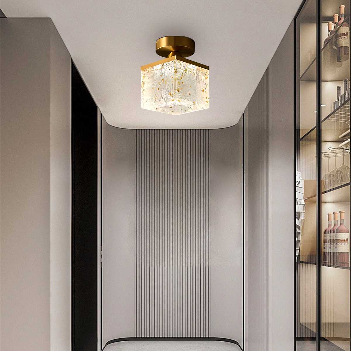Feyran Modern Cup Crystal Ceiling Lamp
