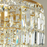 Modern Luxury Gold Crystal Chandelier - Crystal Detail | Feyran