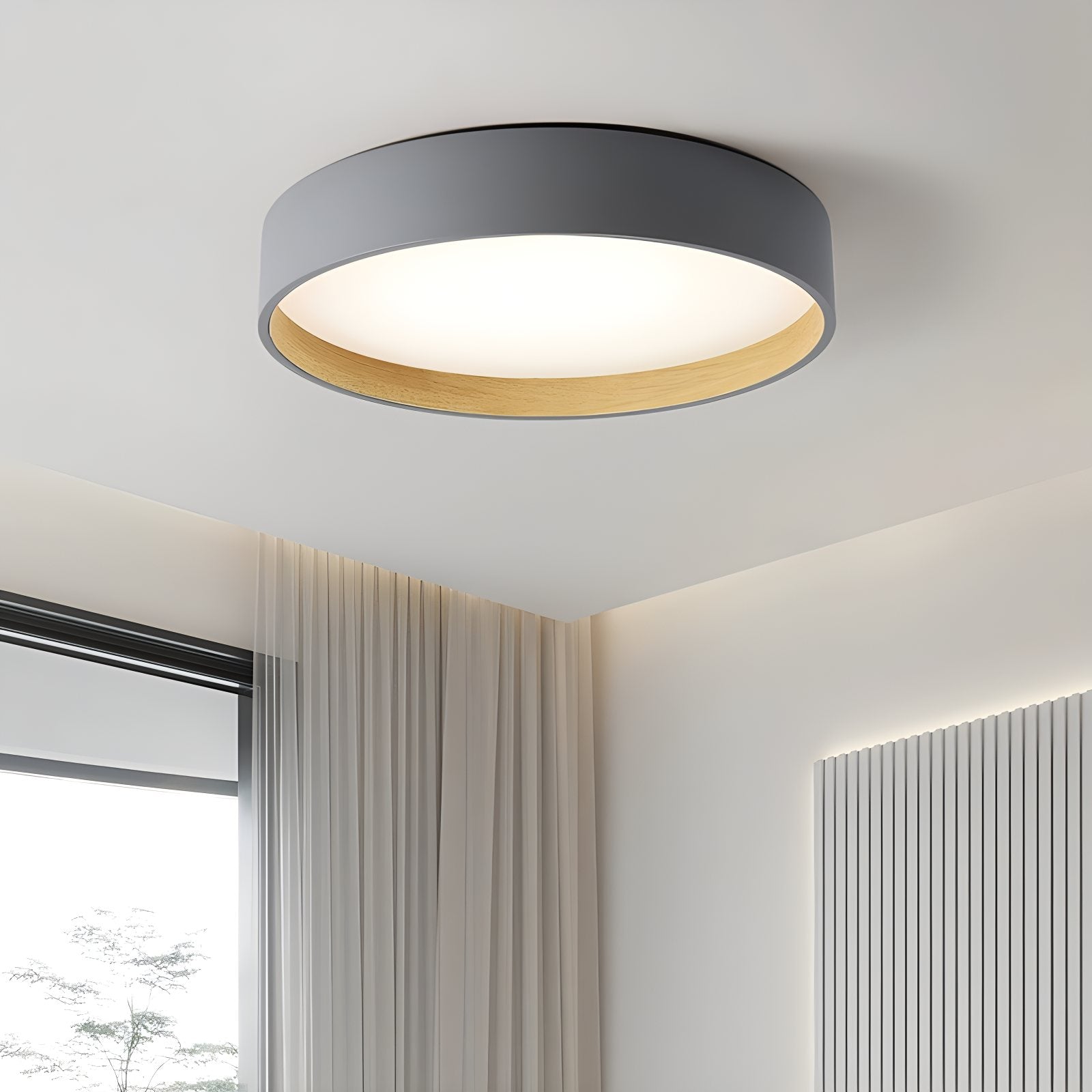 Feyran Quinn Modern Round Ceiling Light