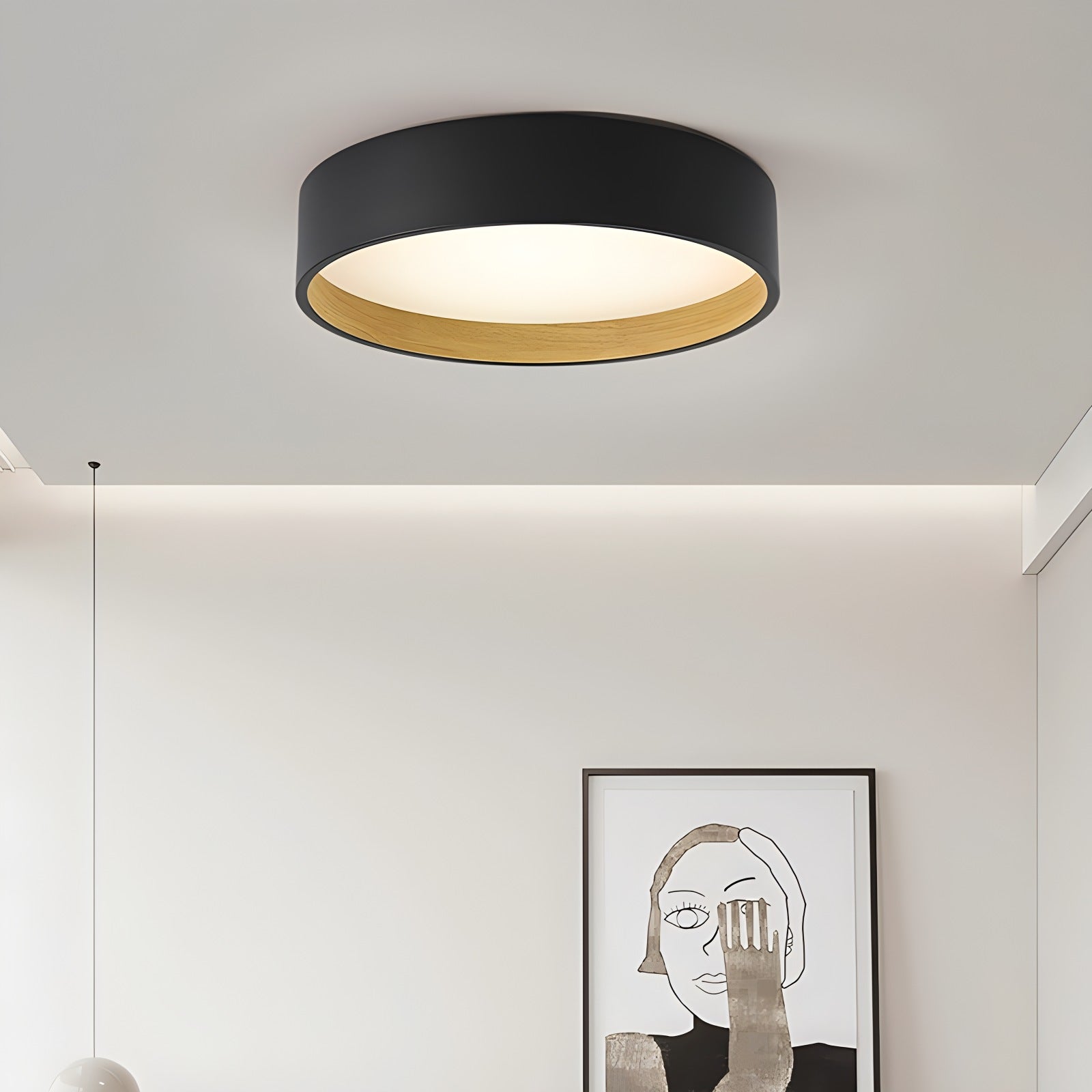 Feyran Quinn Modern Round Ceiling Light