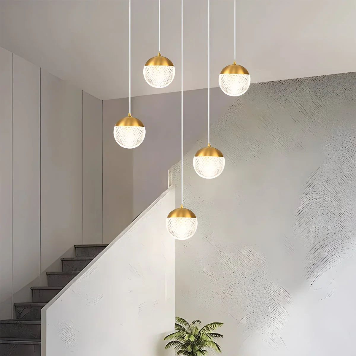 Feyran Modern Art Deco Multi Pendant Light