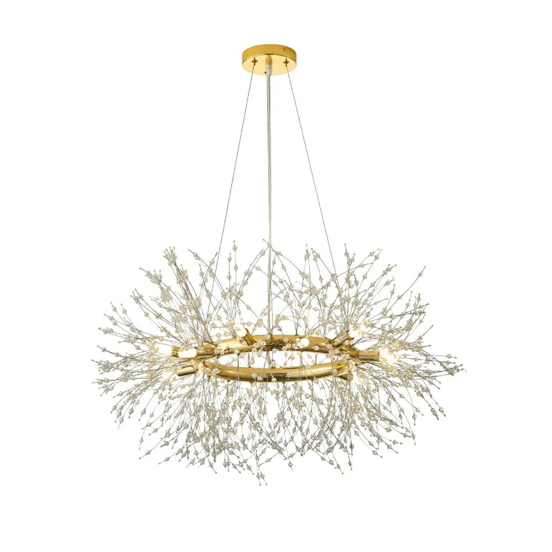 Modern Crystal Firework Sputnik Chandelier Pendant Ceiling Light-Feyran Light