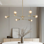 Modern Elegant Brushed Brass Globe Chandelier ch363 20250704 Feyran