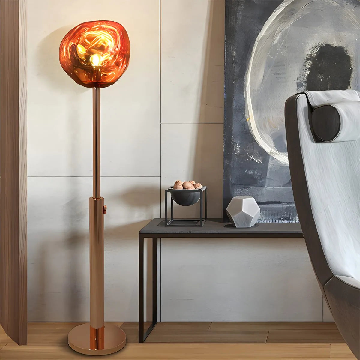 Feyran Single Head Lava Floor Lamp