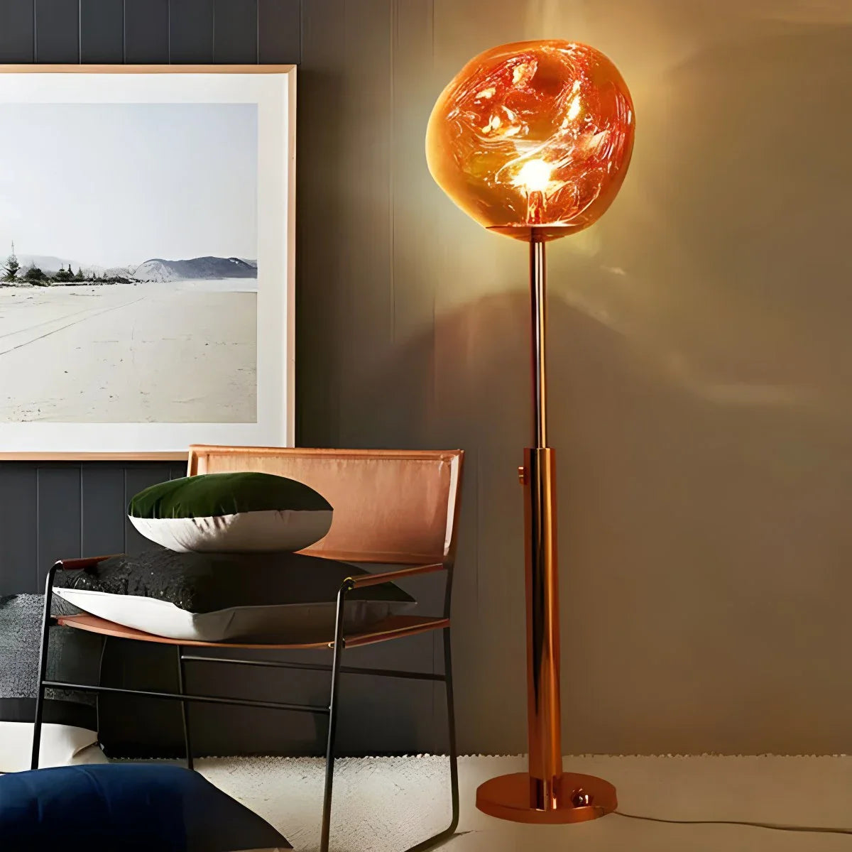 Feyran Multi-Light Melt Lava Floor Lamp