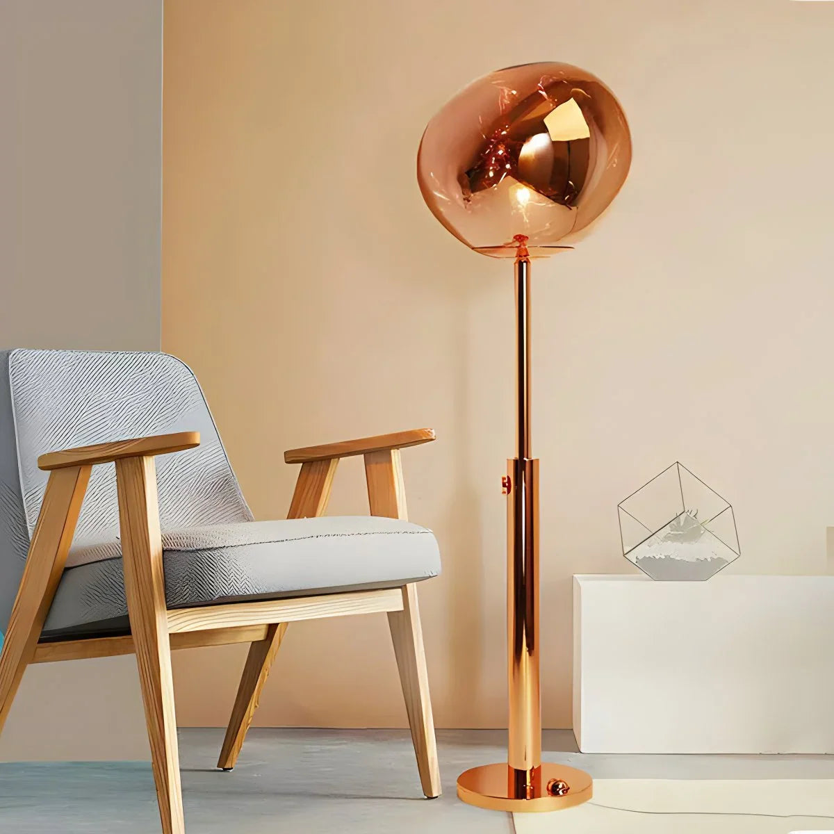 Feyran Multi-Light Melt Lava Floor Lamp