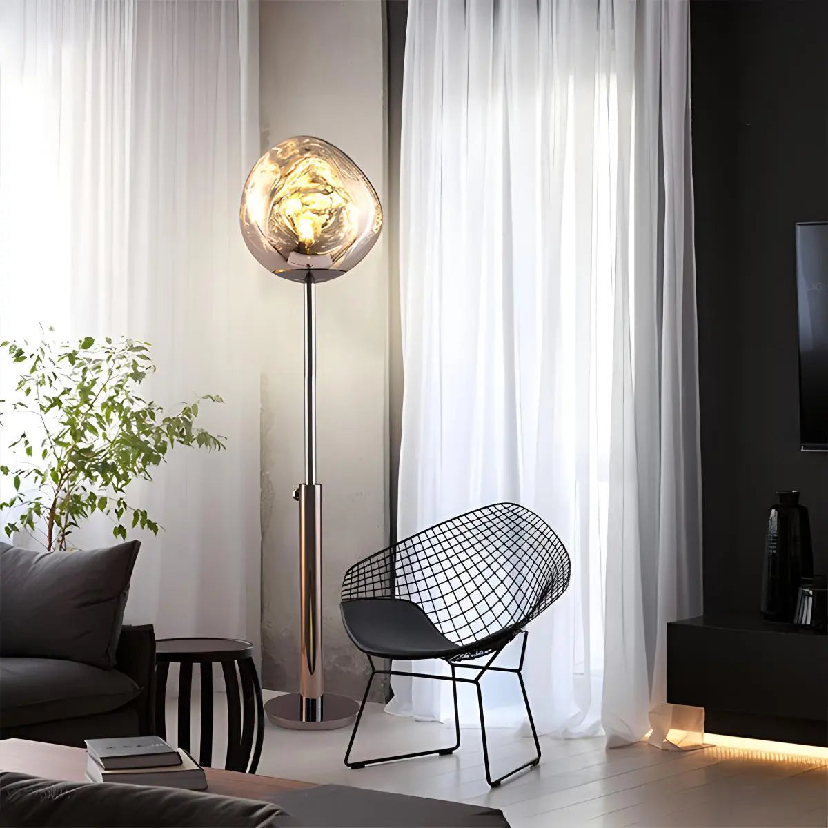 Feyran Multi-Light Melt Lava Floor Lamp