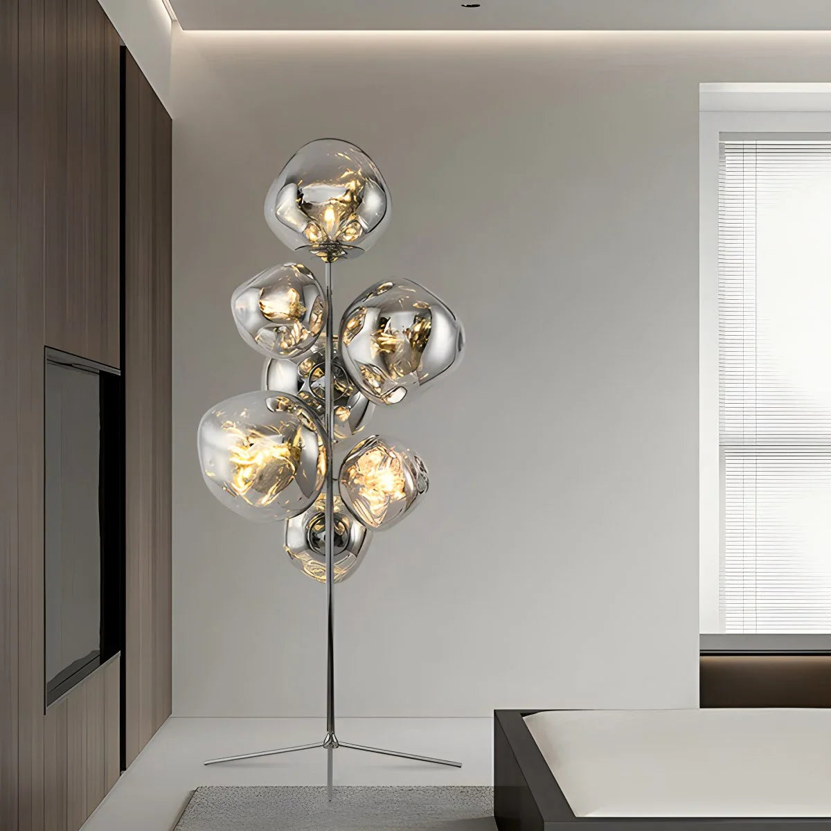 Feyran Multi-Light Melt Lava Floor Lamp