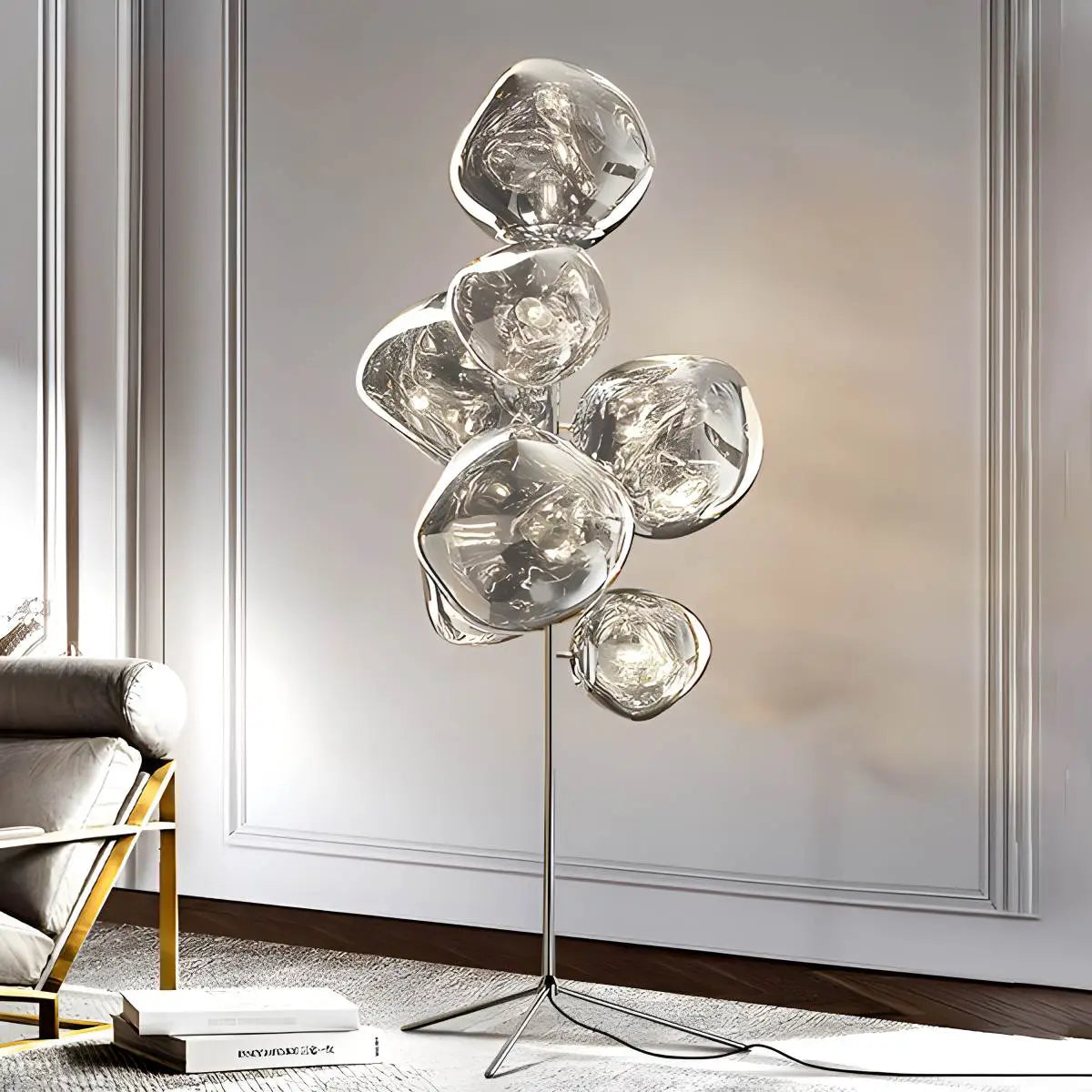 Feyran Multi-Light Melt Lava Floor Lamp
