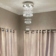 Multi Layer Round Crystal Chandelier Ceiling Lights | Feyran