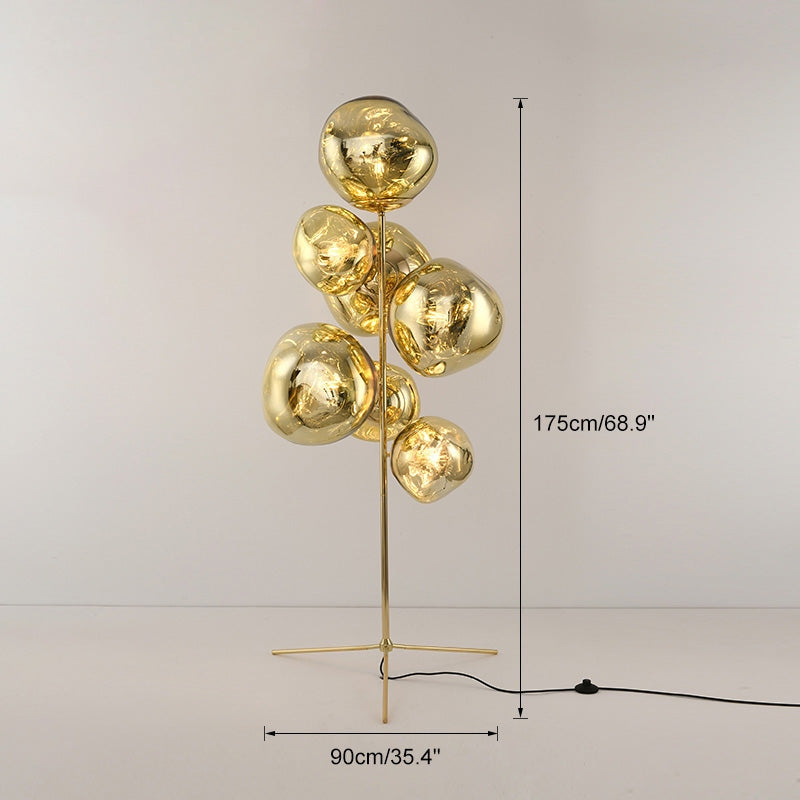 Feyran Multi-Light Melt Lava Floor Lamp