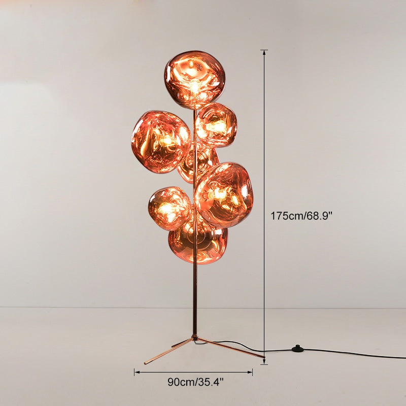Feyran Multi-Light Melt Lava Floor Lamp