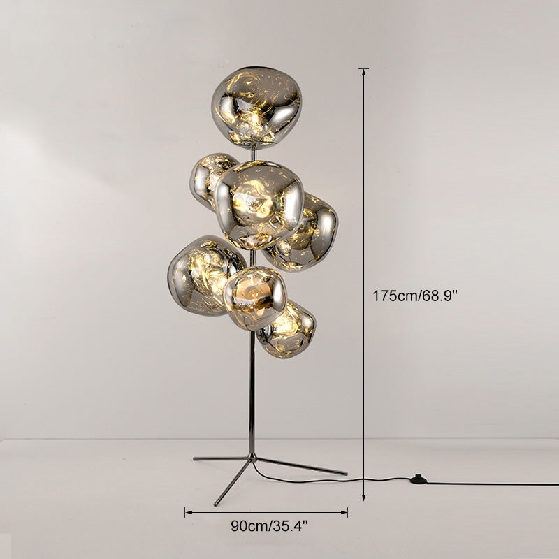 Feyran Multi-Light Melt Lava Floor Lamp