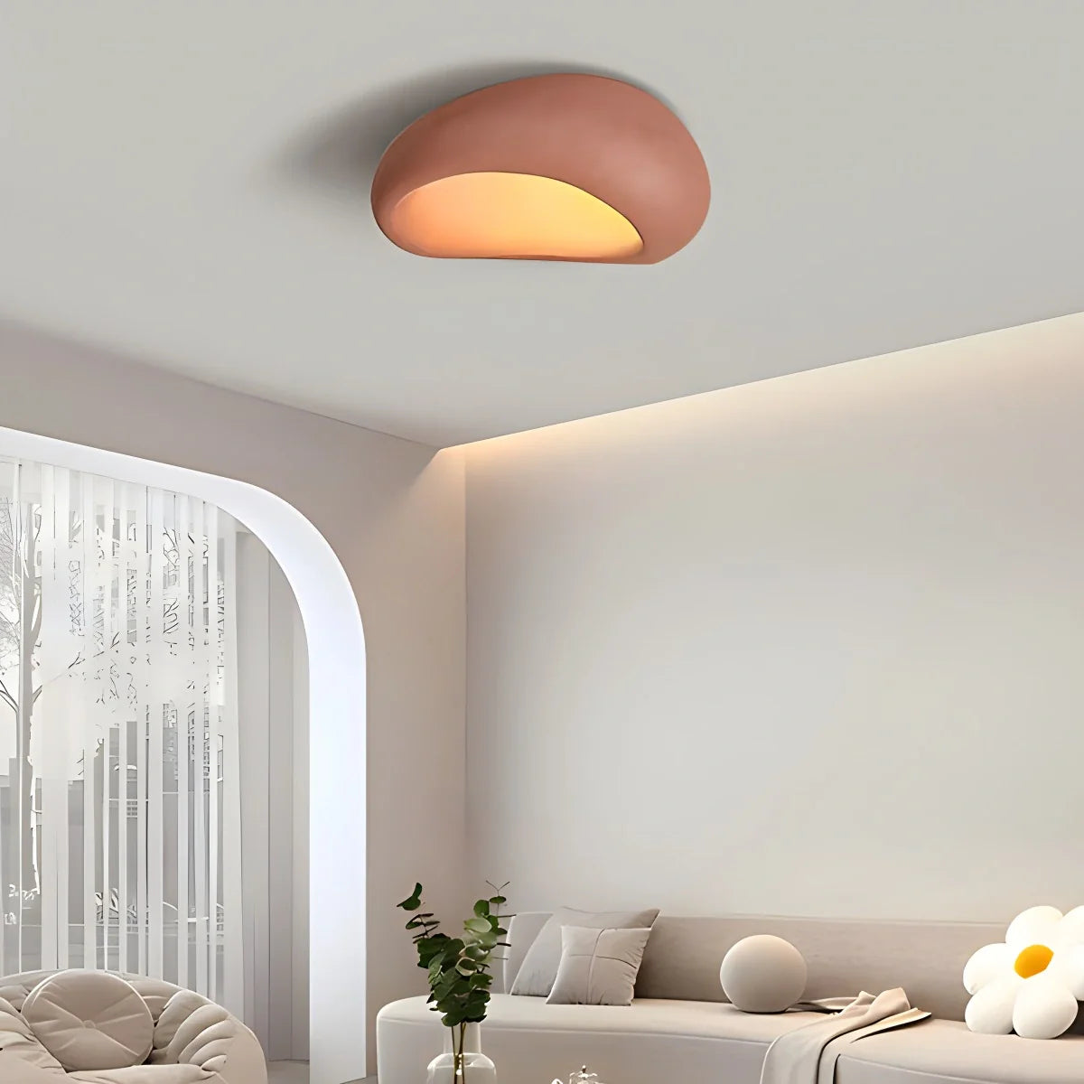 Feyran Mushroom Shape LED Ceiling Light