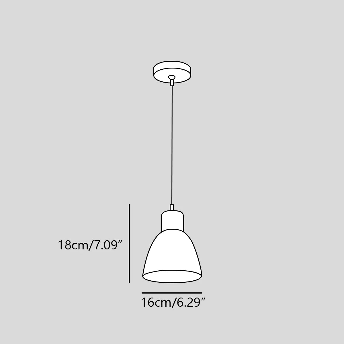 Feyran Colorato Aluminum Pendant Light for Kitchen