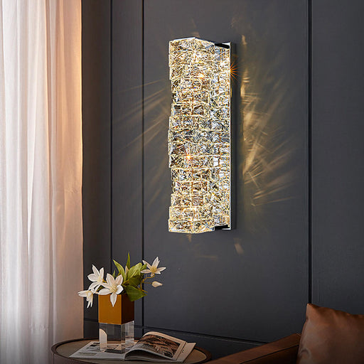 Nordic-modern-luxury-crystal-wall-lamp-bedroom-lamp-living room | Feyran