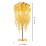 Nordic-postmodern-bedroom-tassel-aluminum-chain-table-lamp-dimensions | Feyran