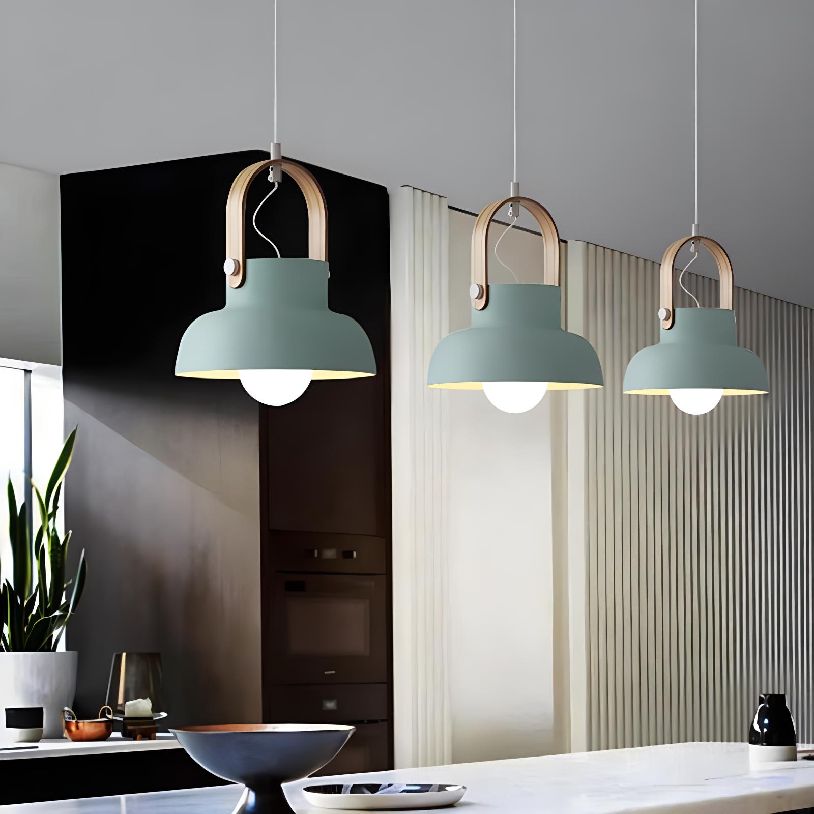 Feyran Nordic Macaron Pendant Light for Dining Room Kitchen