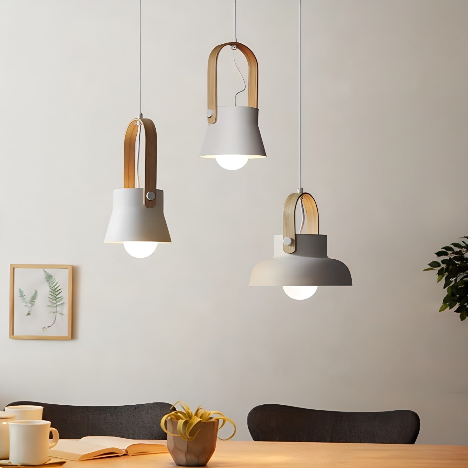 Feyran Nordic Macaron Pendant Light for Dining Room Kitchen