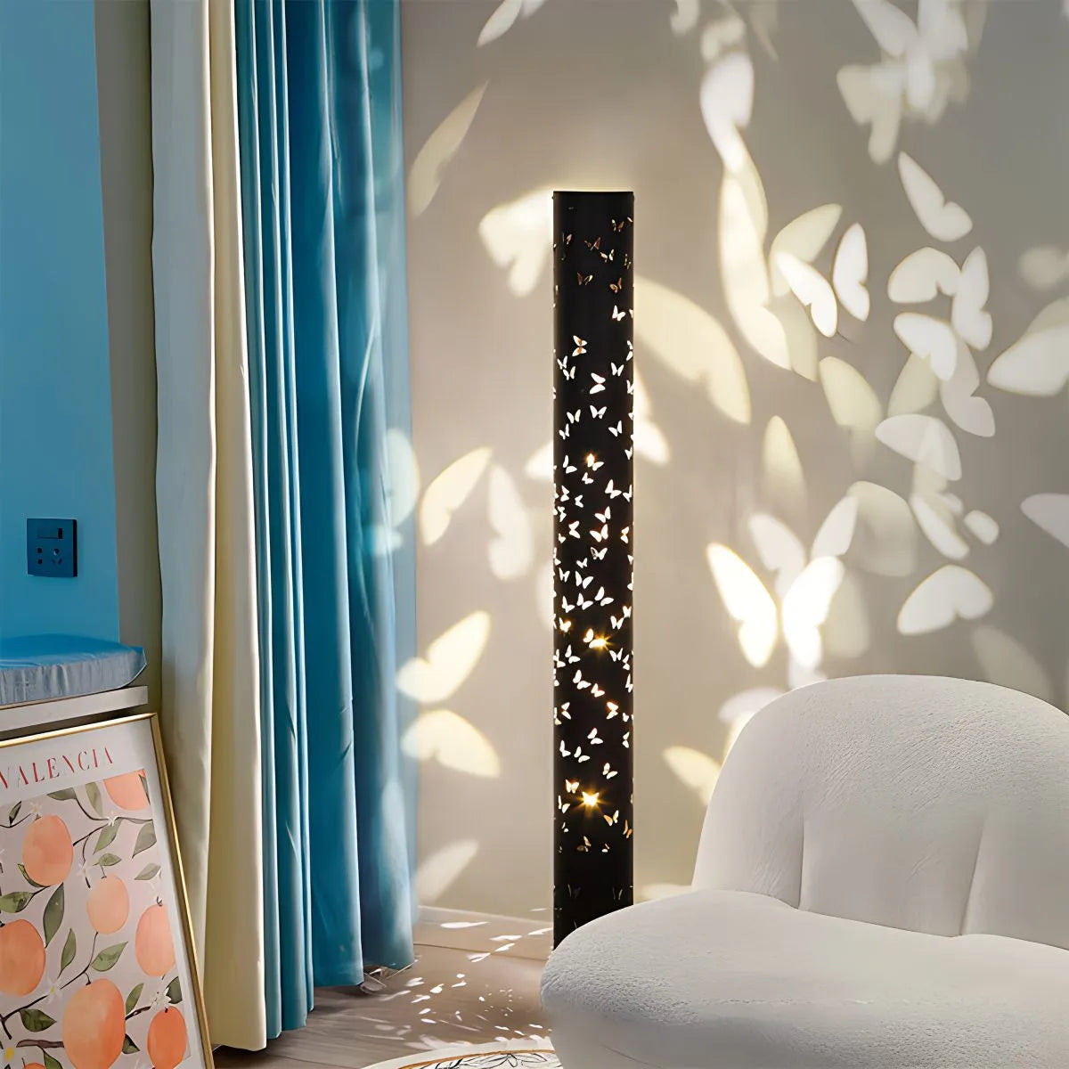 Feyran Nordic Butterfly Light Shadow Floor Lamp