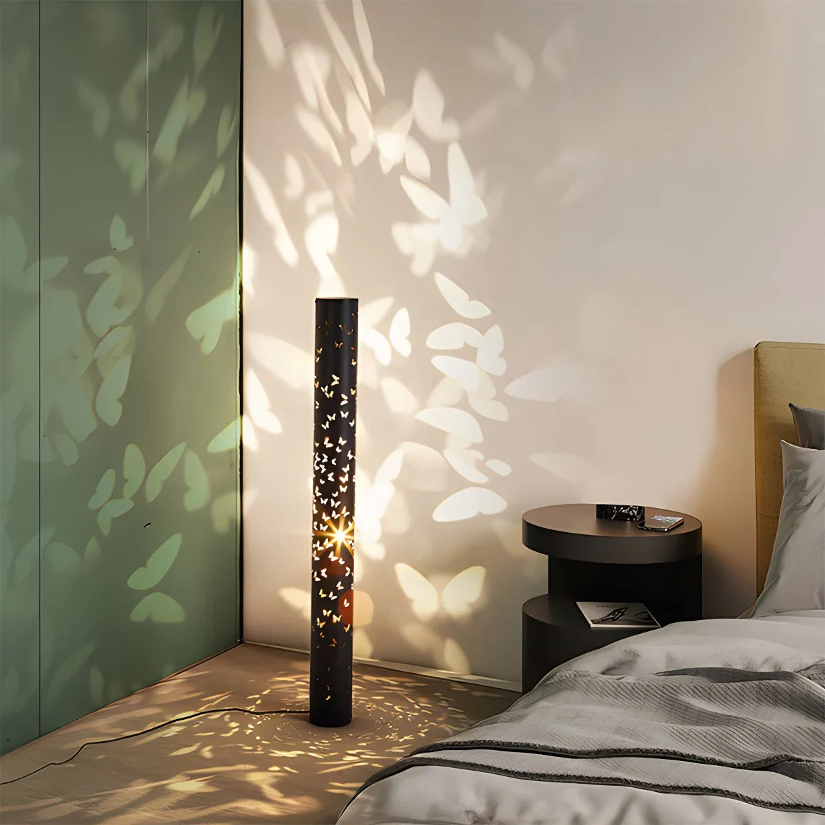 Feyran Nordic Butterfly Light Shadow Floor Lamp