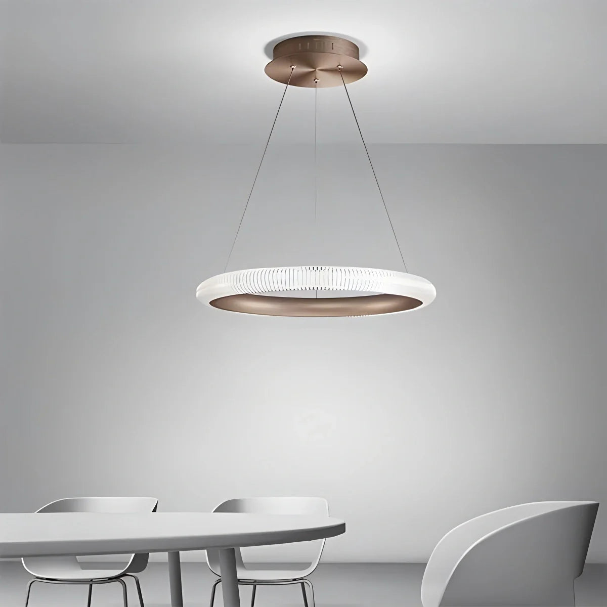 Feyran Nordic Circular Chandelier for Living Room