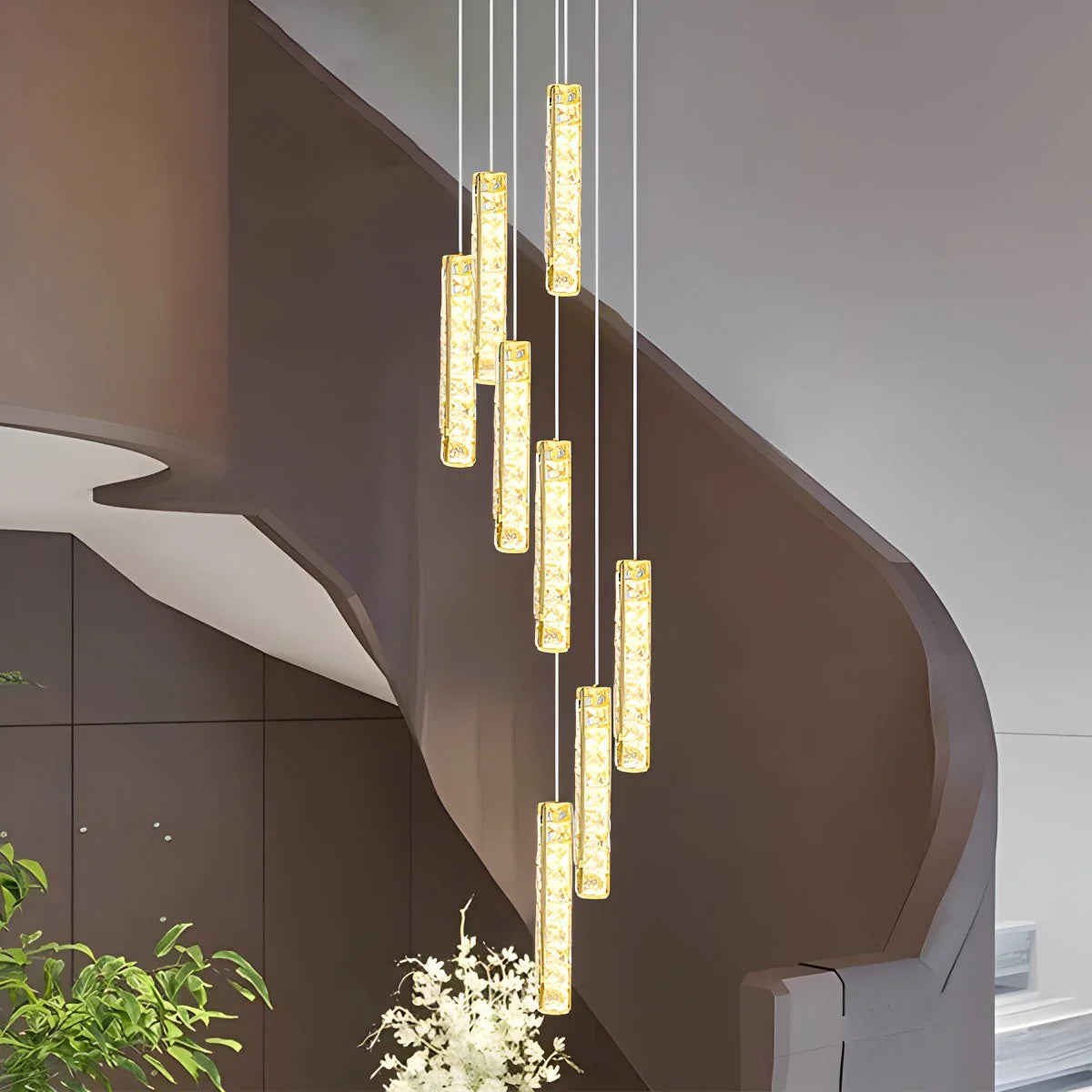 Feyran Nordic Crystal LED Chandelier