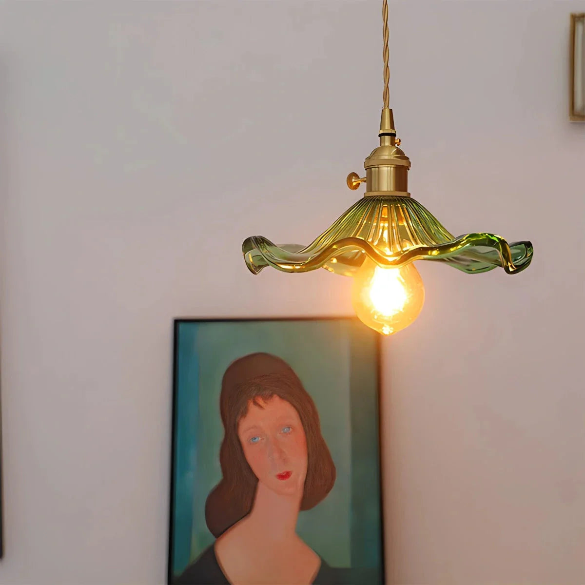 Feyran Nordic Japanese Glass Chandelier for Living Room