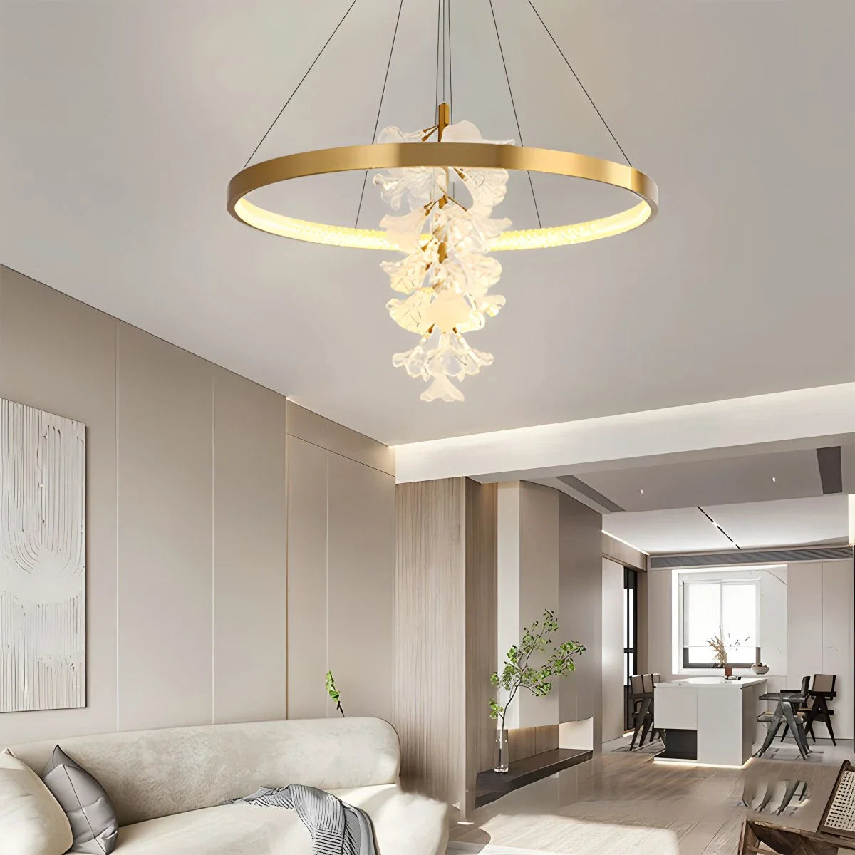 Feyran Nordic Light Luxury Ring Creative Chandelier