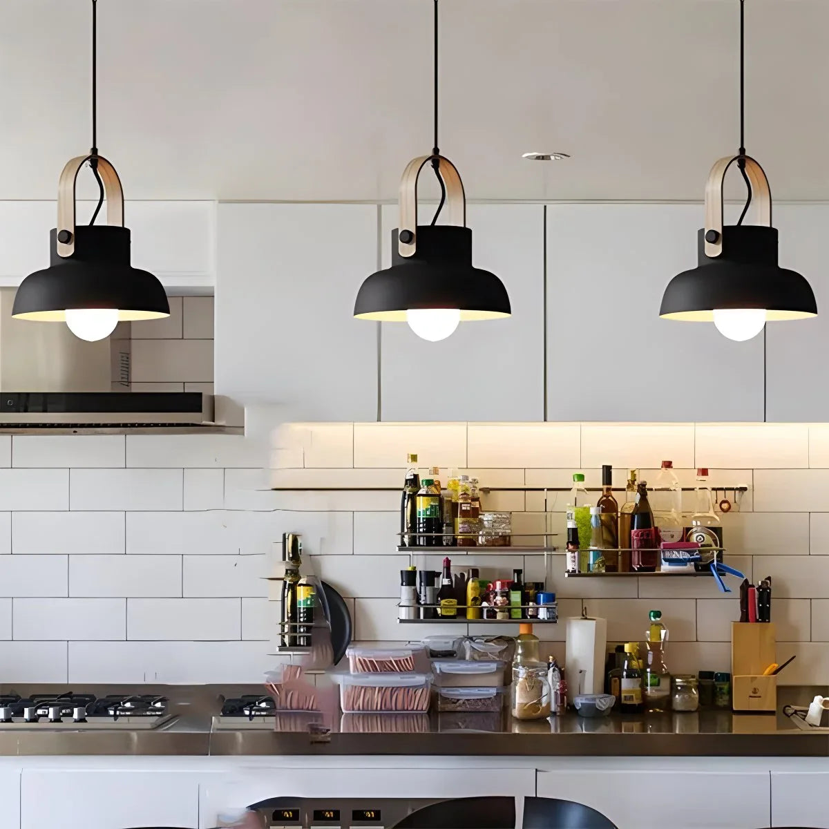 Feyran Nordic Macaron Pendant Light for Dining Room Kitchen
