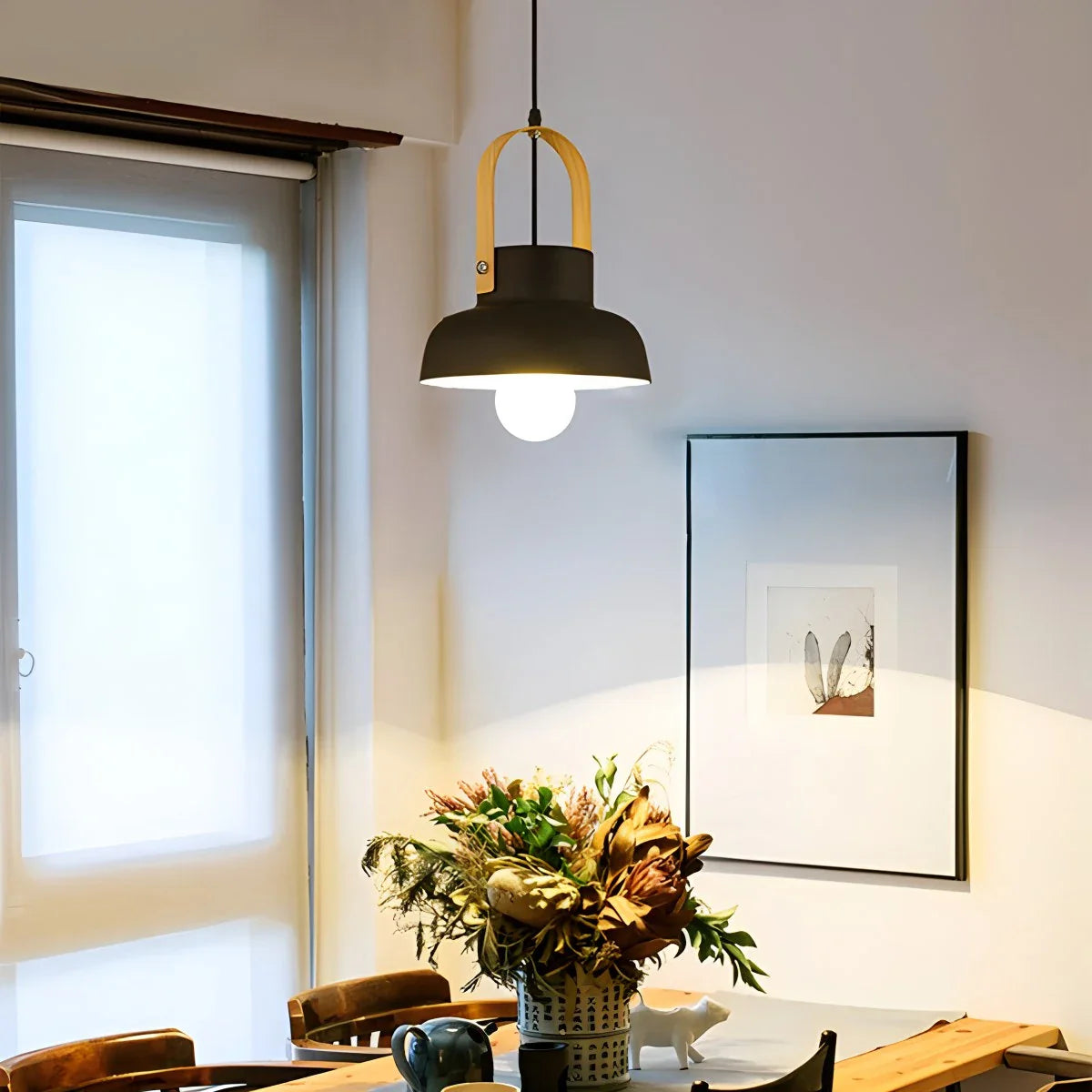Feyran Nordic Macaron Pendant Light for Dining Room Kitchen