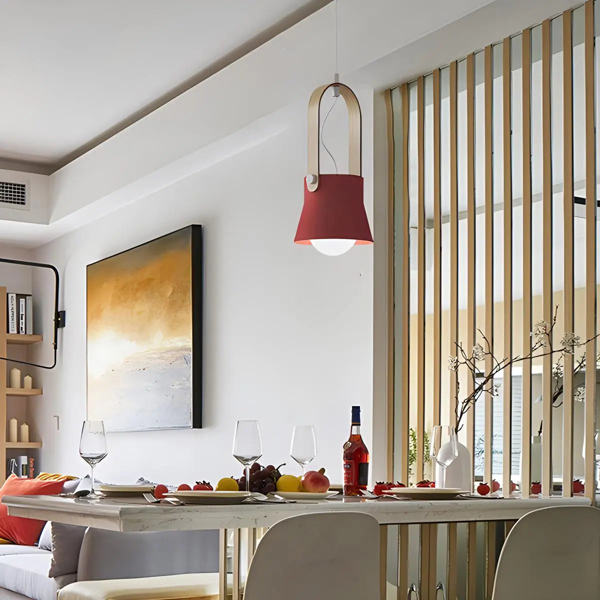Feyran Nordic Macaron Pendant Light for Dining Room Kitchen