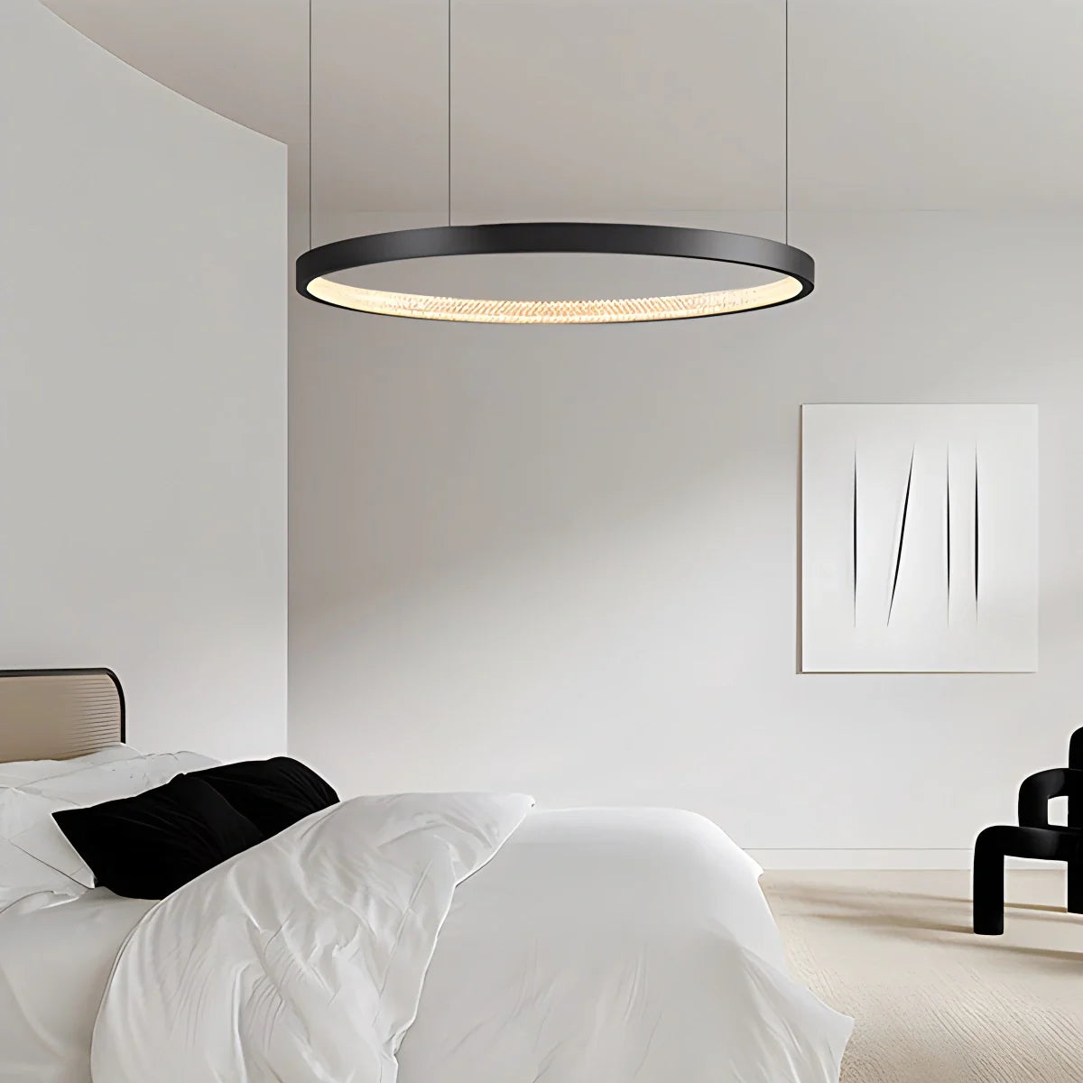 Feyran Nordic Simple Ring Ceiling Chandelier