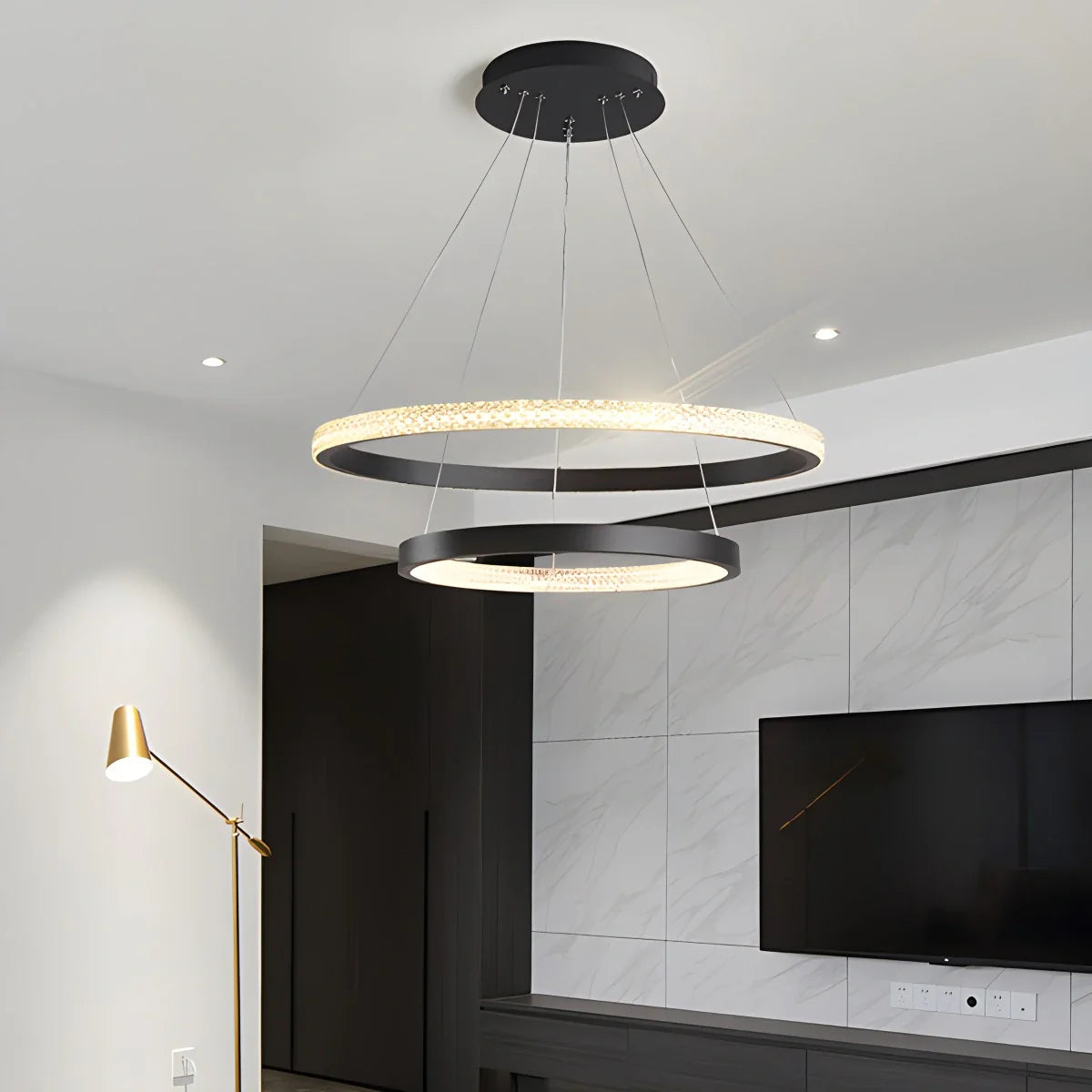 Feyran Nordic Simple Ring Ceiling Chandelier