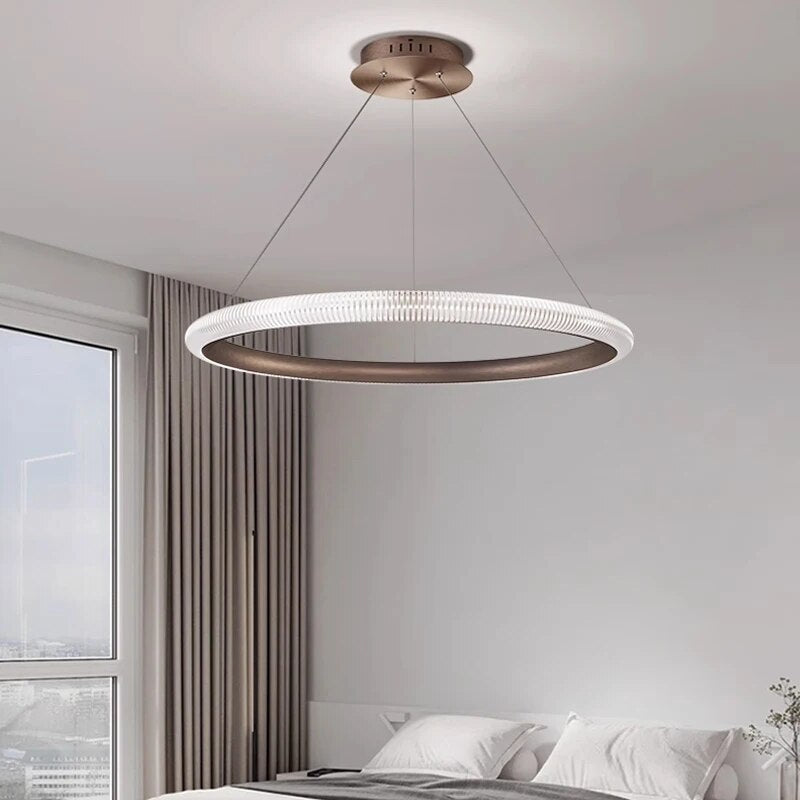Feyran Nordic Circular Chandelier for Living Room