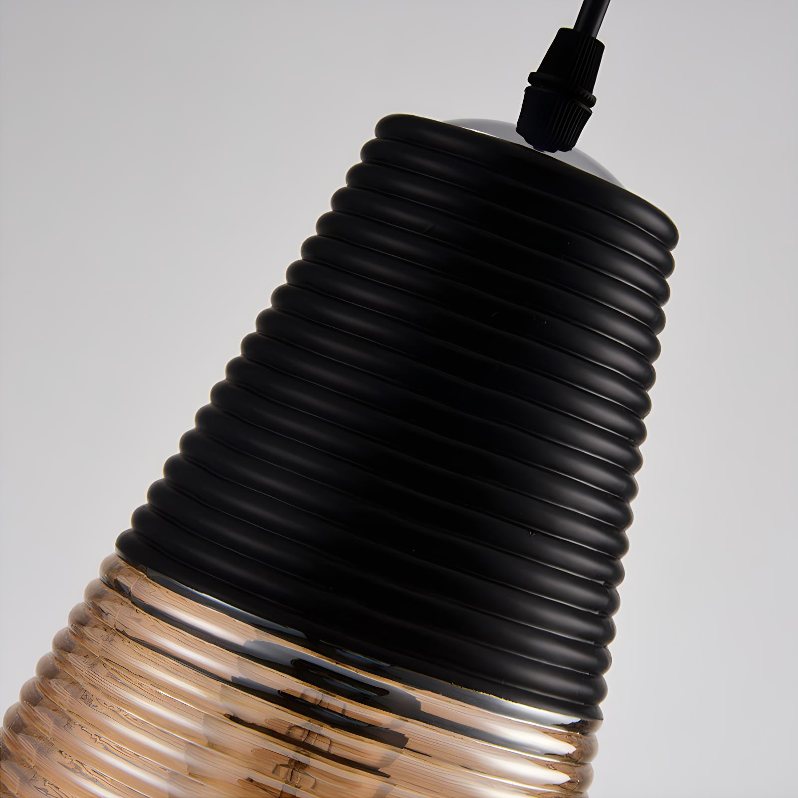 Feyran Industrial Style Glass Pendant Light for Kitchen