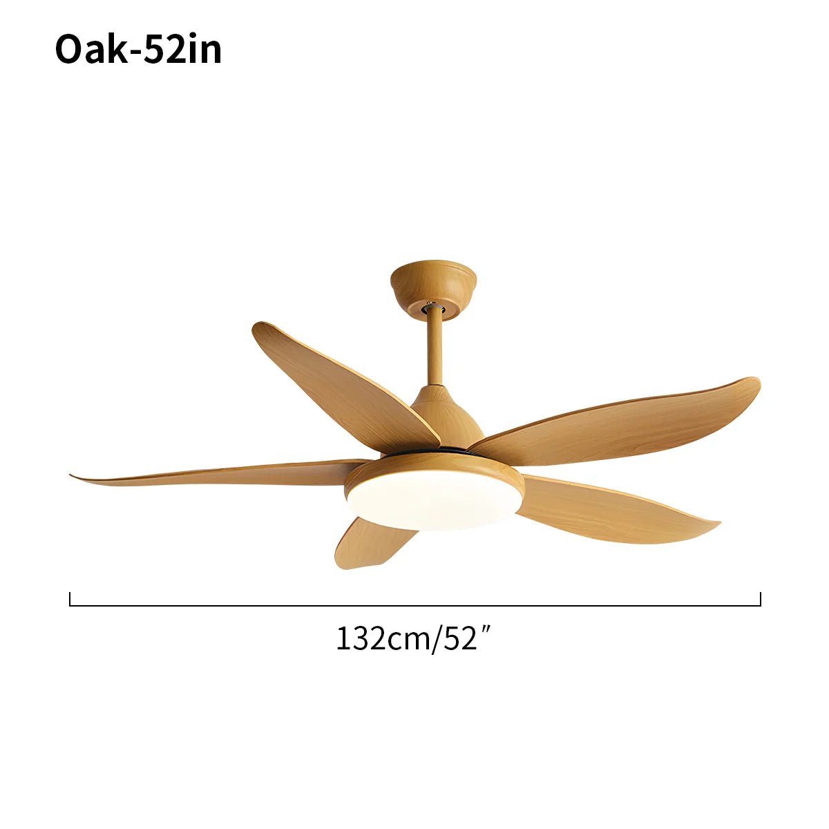 Feyran 5 Blade Contemporary Ceiling Fan Lamp