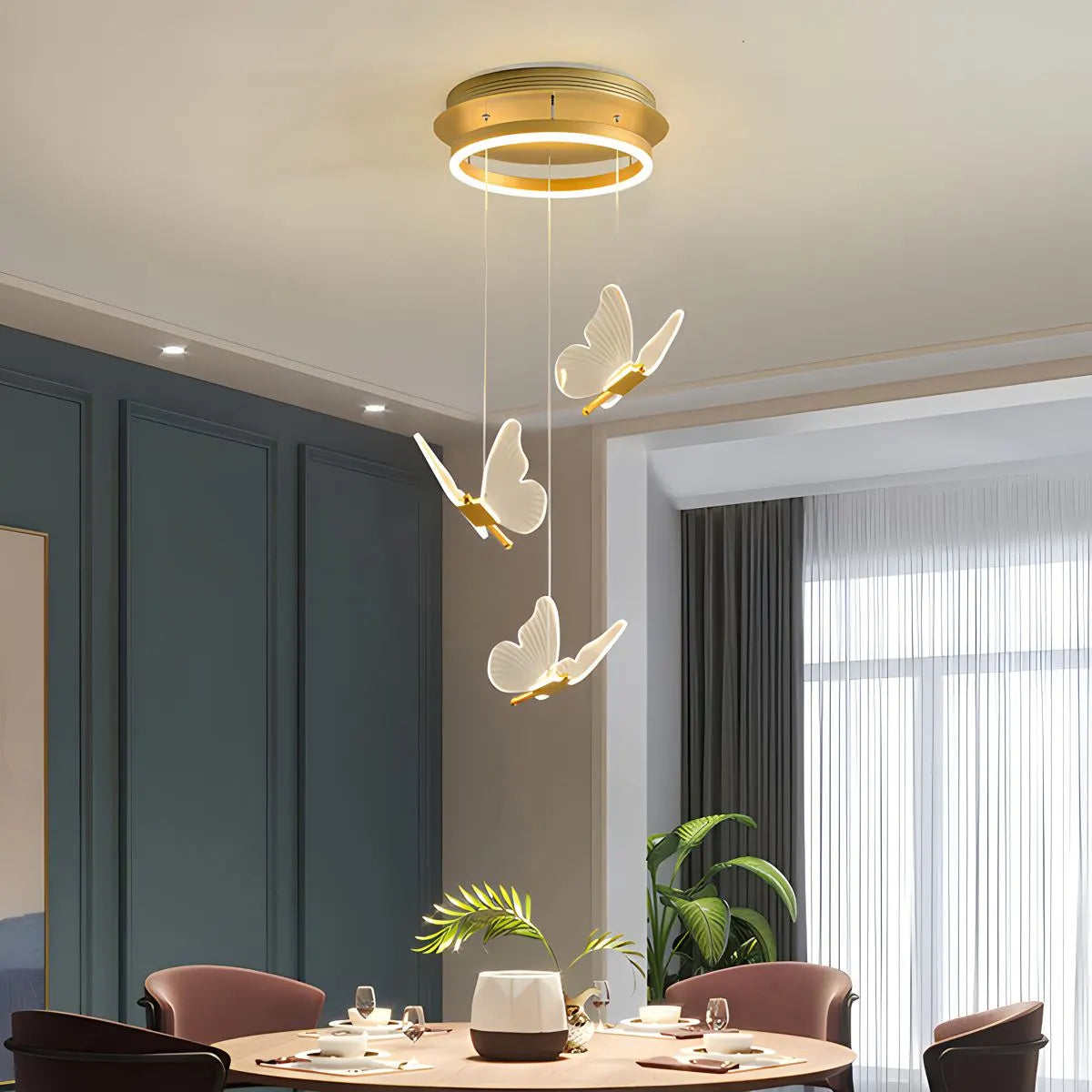 Feyran Olivia Butterfly Ceiling Pendant Light for Modern Interiors