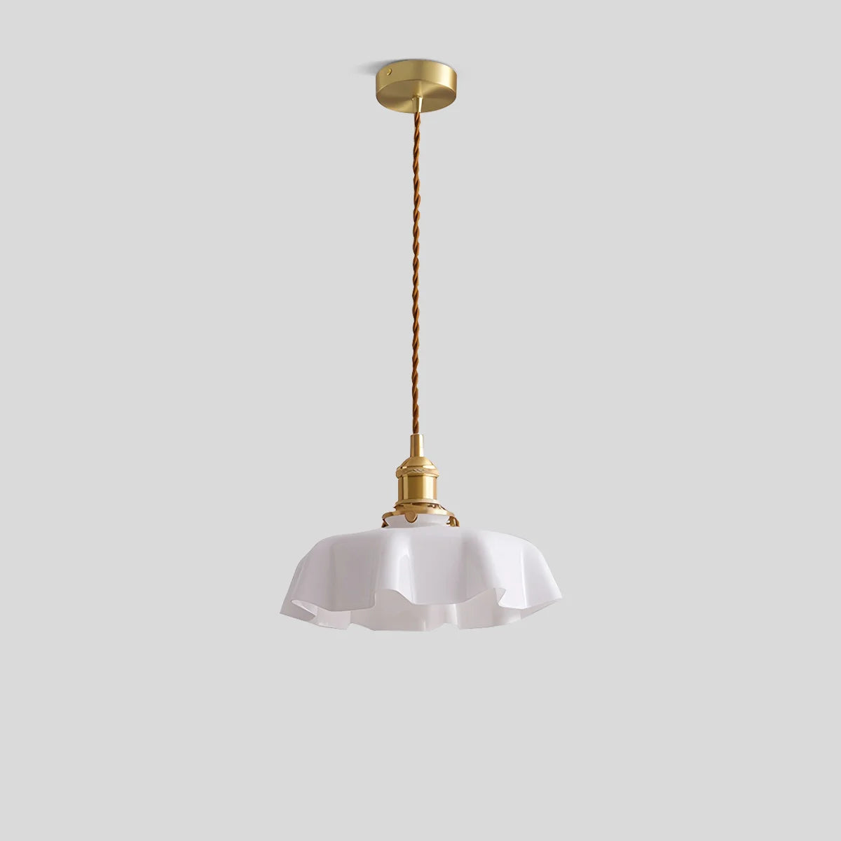 Feyran Retro Coloured Glass Pendant Light for Kitchen