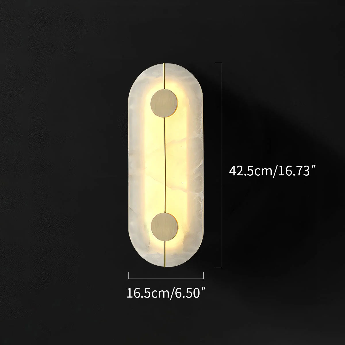 Feyran Light Luxury All Copper Spanish Alabaster Wall Light