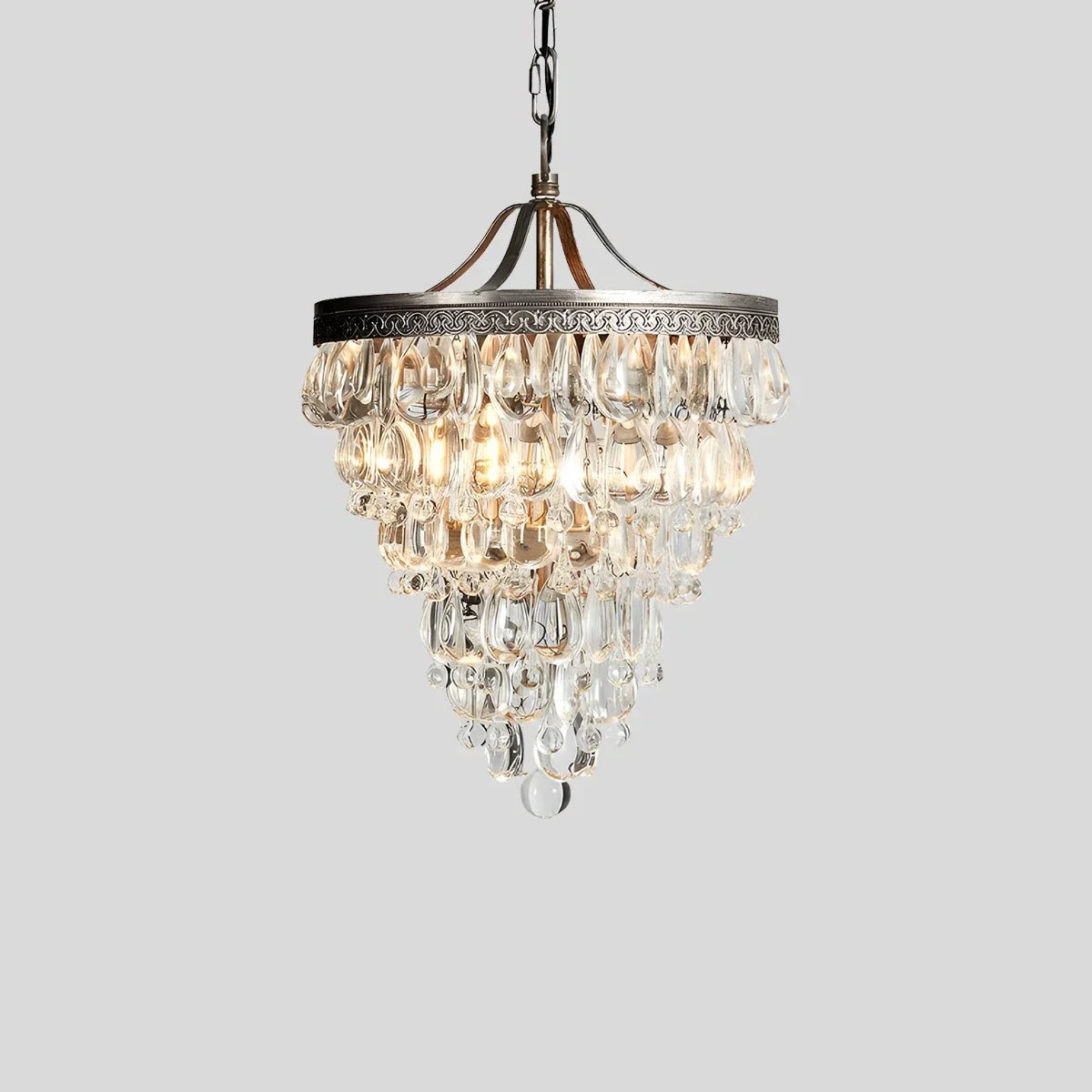 Feyran Vintage Crystal Pendent Light for Living Room