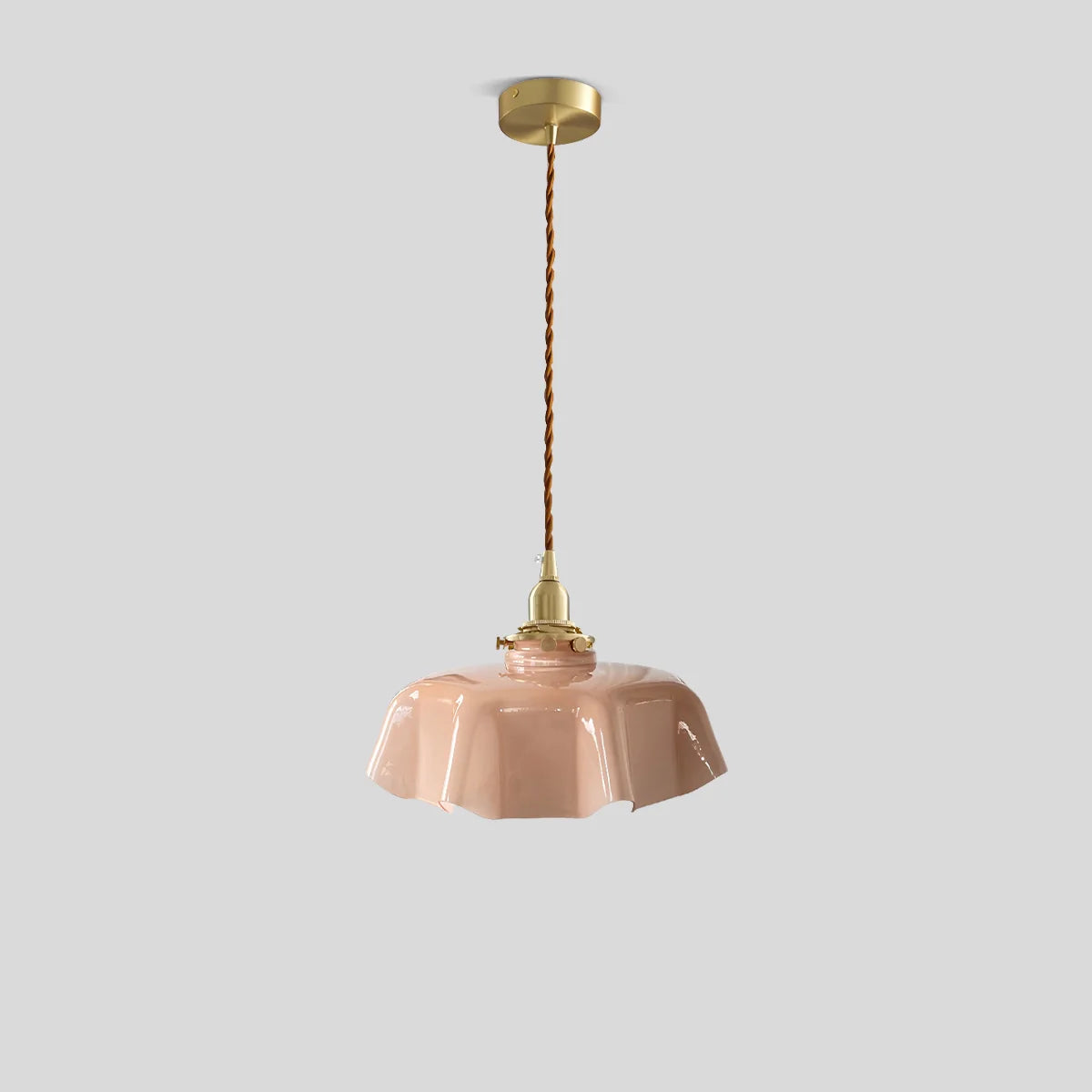 Feyran Retro Coloured Glass Pendant Light for Kitchen