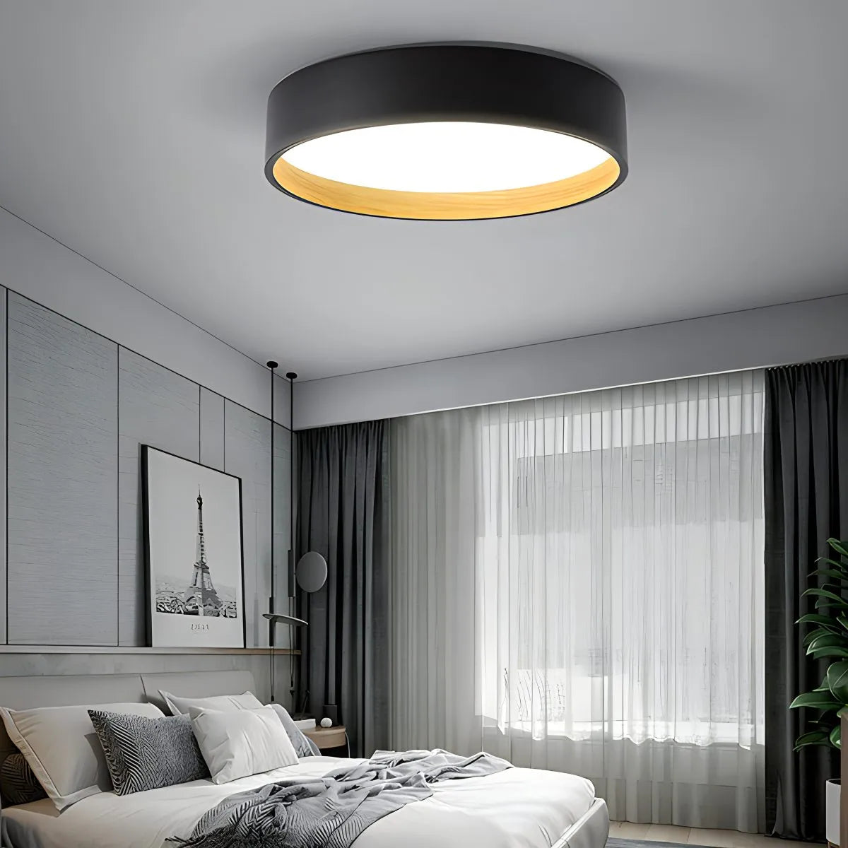Feyran Quinn Modern Round Ceiling Light